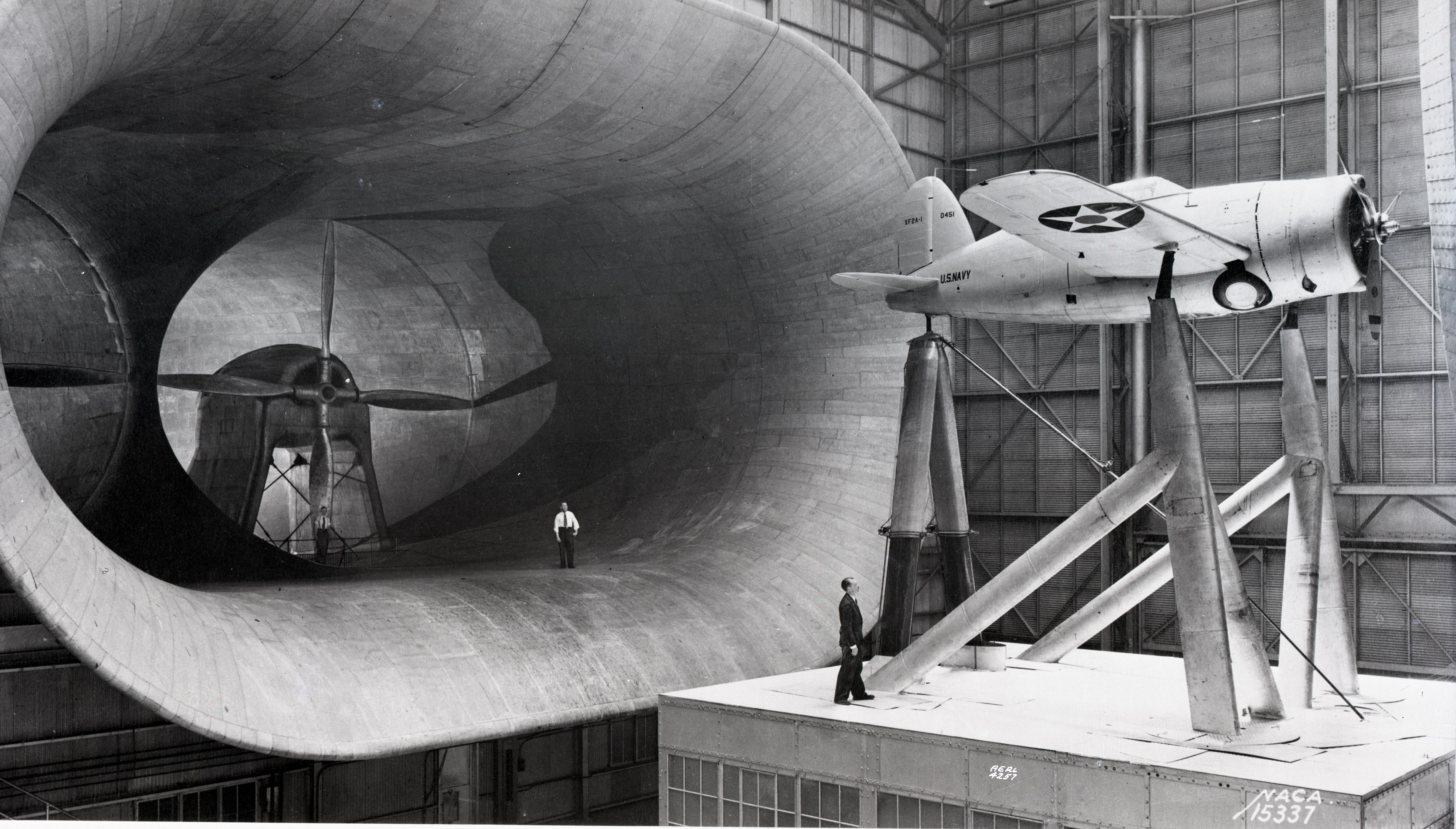 The full-scale wind tunnel
